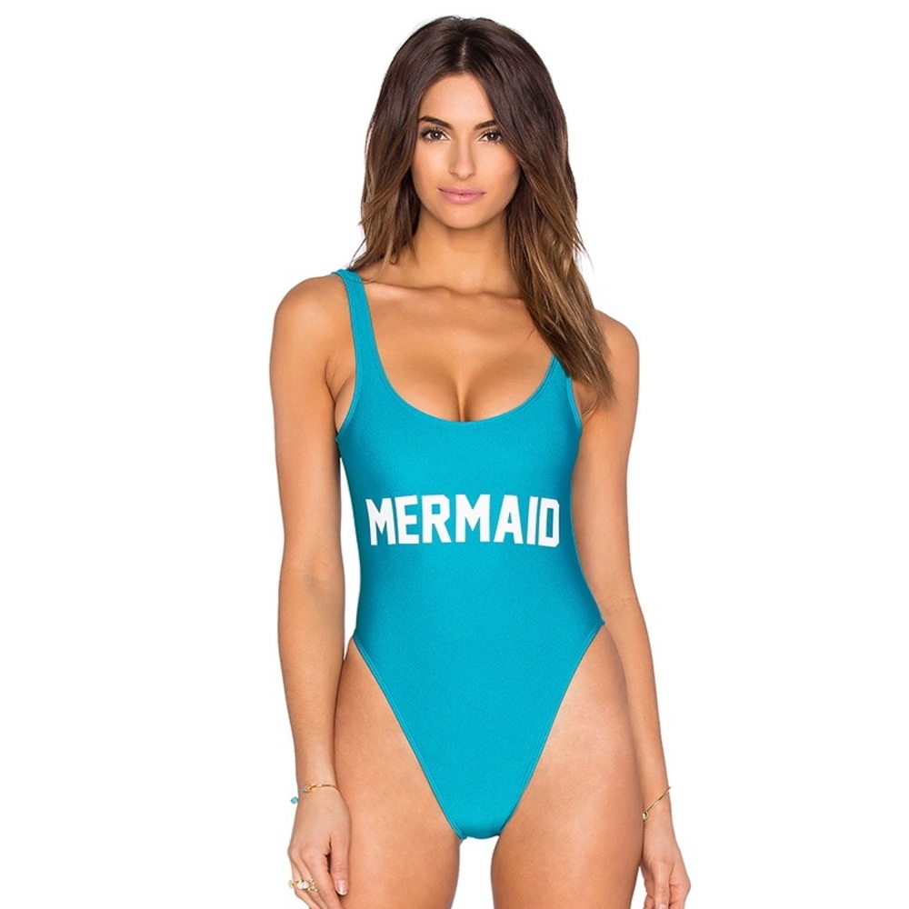 Private Party Blue Mermaid Swimsuit