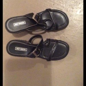 Harley Davidson metal stud sandal