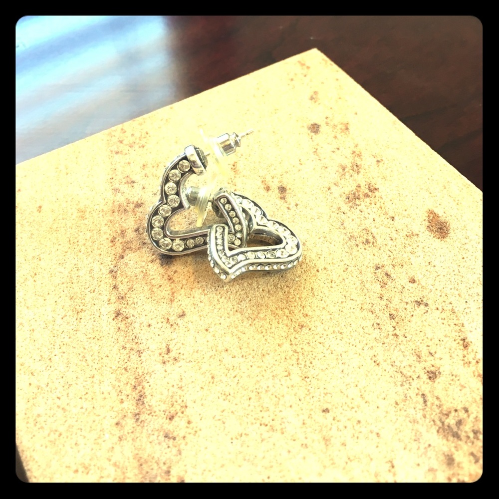 ❣️Rare Brighton Heart Hoop Earrings❣️