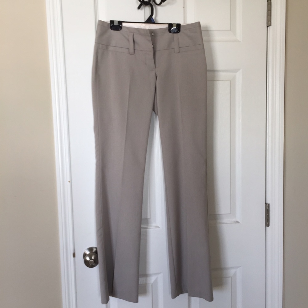 Gray dress pants