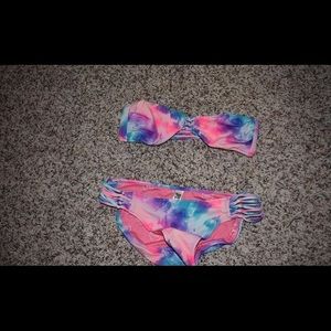 Pink swimsuit