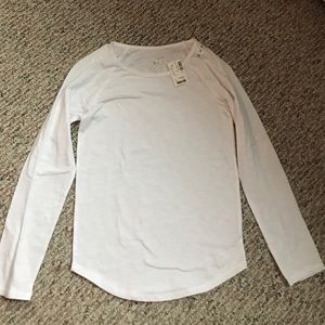 White plain long sleeve