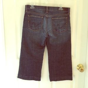 Citizens of humanity Denim Wide Leg Capri