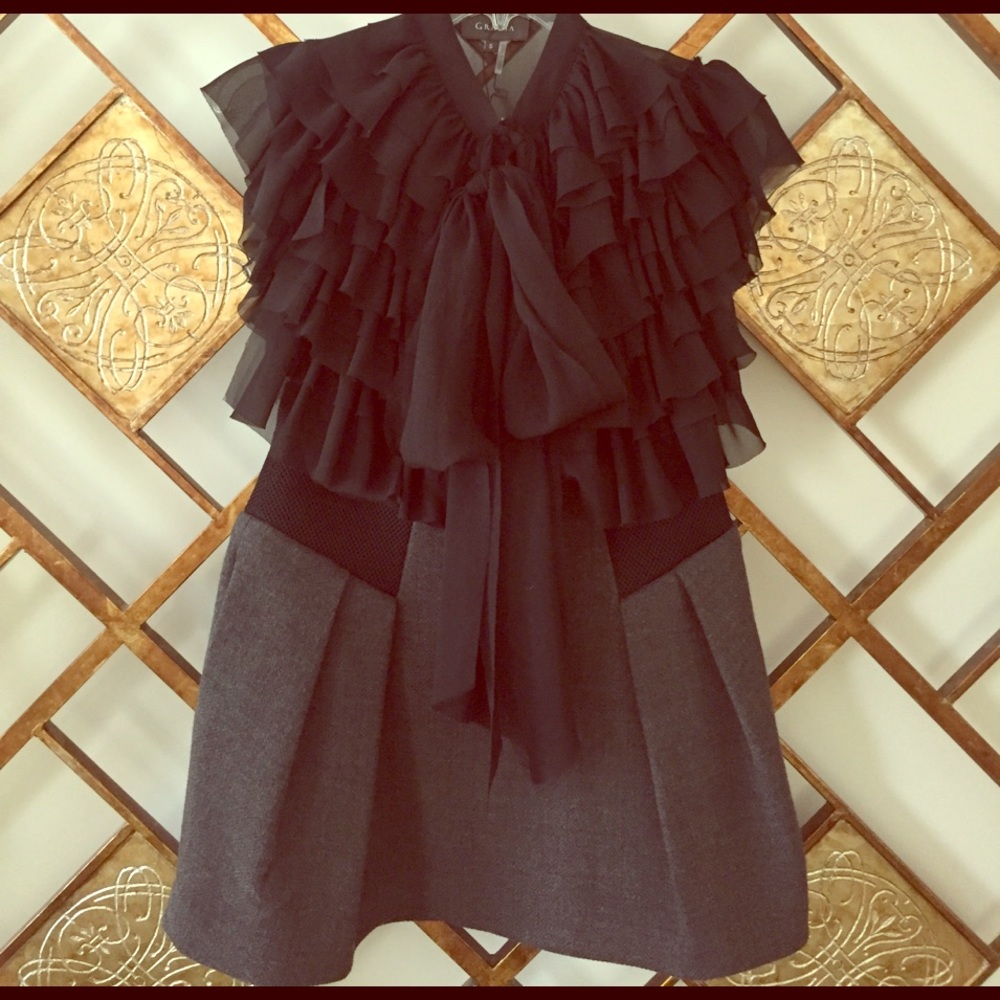 Elegant Designer Sheer Top