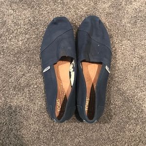 Navy Blue Toms