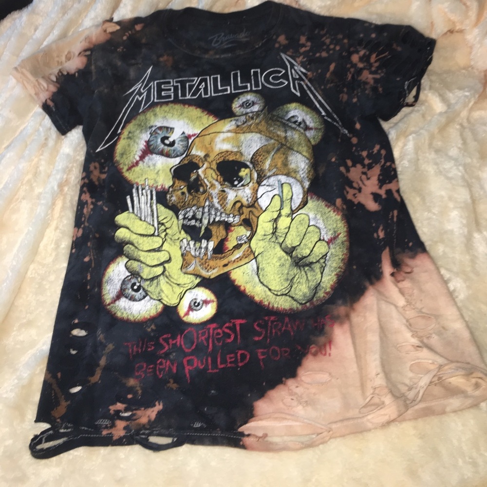 Customized Metallica shirt