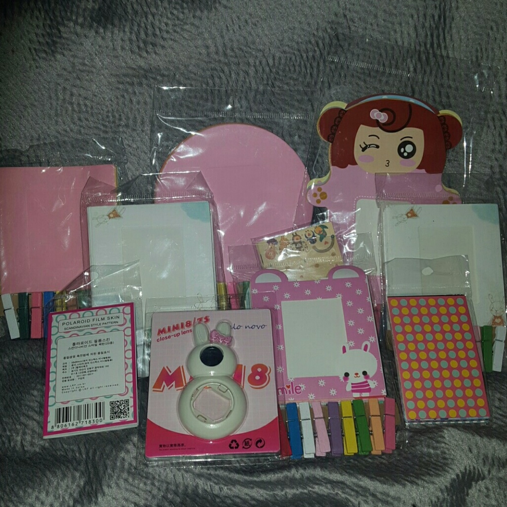 Instax polaroid pictute frame bundle
