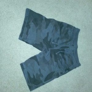 Boys camo print athletic shorts