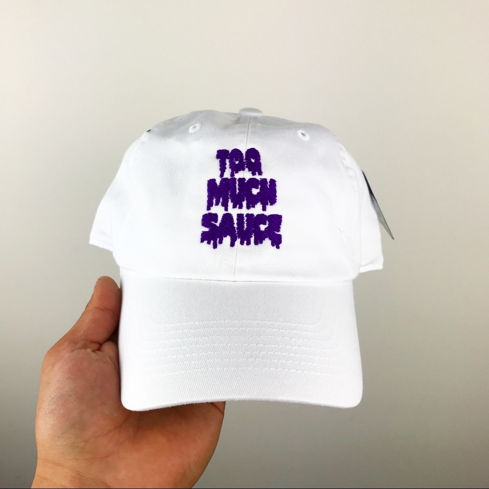 Too Much Sauce Spilled lean Dad Hat Strapback Caps