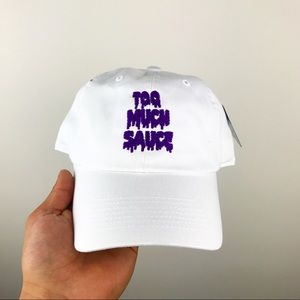 Too Much Sauce Spilled lean Dad Hat Strapback Caps