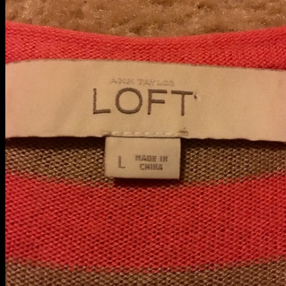 Anne Taylor Loft shirt size L - Picture 2 of 3