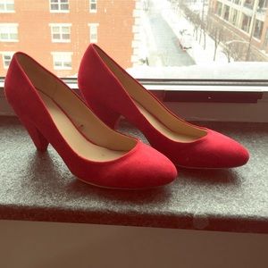 Zara Red Heels size euro 41.
