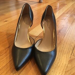 Shoes - Worn once!! Black target pumps! 7 1/2 Shoes - Worn once!! Black target pumps! 7 1/2