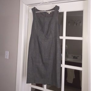 Gray Banana Republic Wool Dress Sz 12