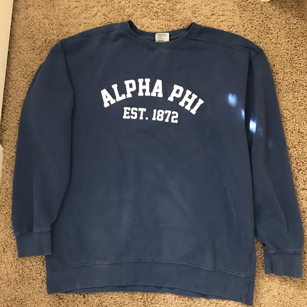 TSL alpha phi crewneck