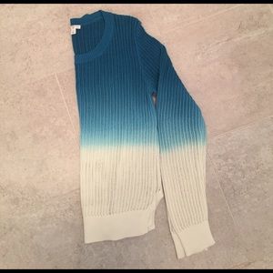 Blue and white ombré B.P. Sweater