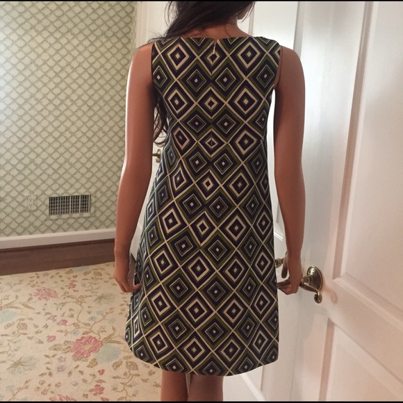 Prada gorgeous geometric print dress - Picture 4 of 6