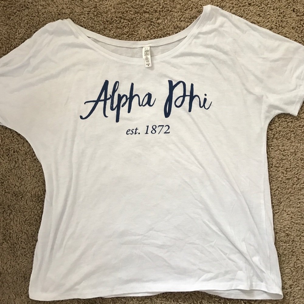 Alpha phi est. 1872 shirt