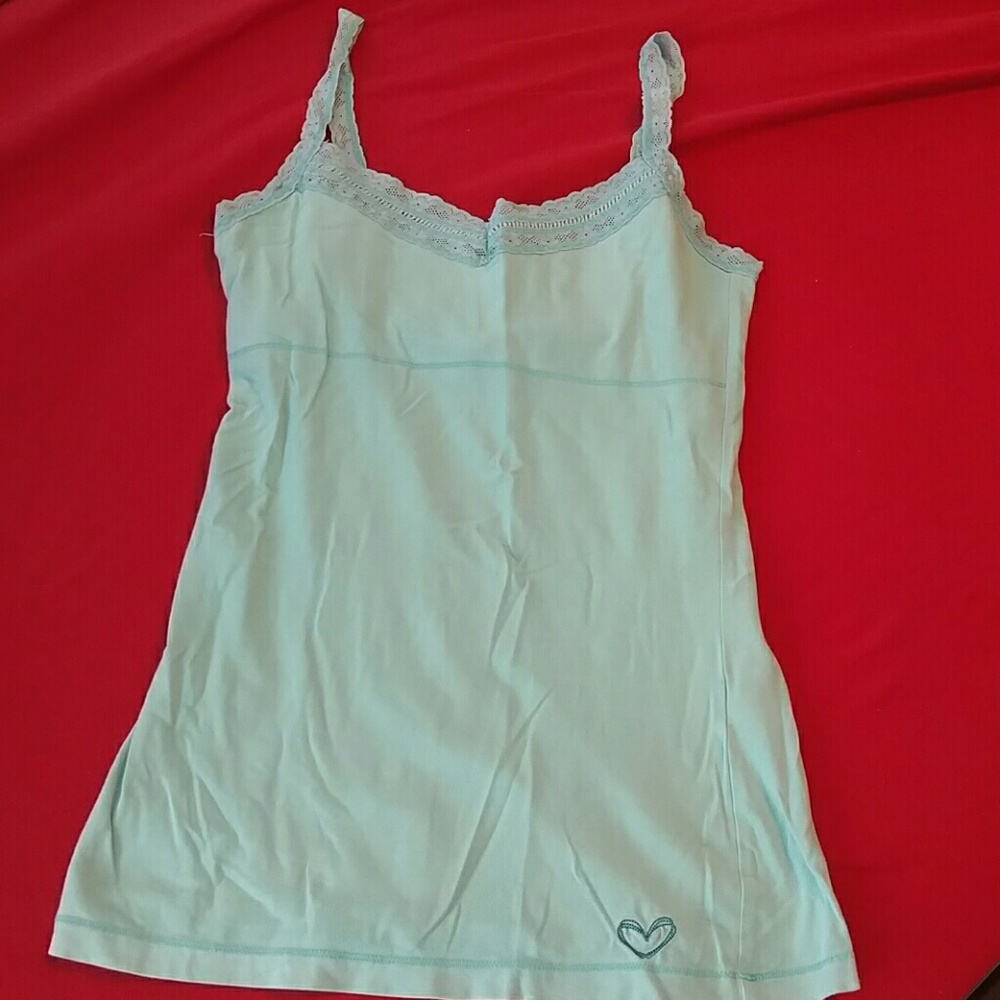 Blue tank top