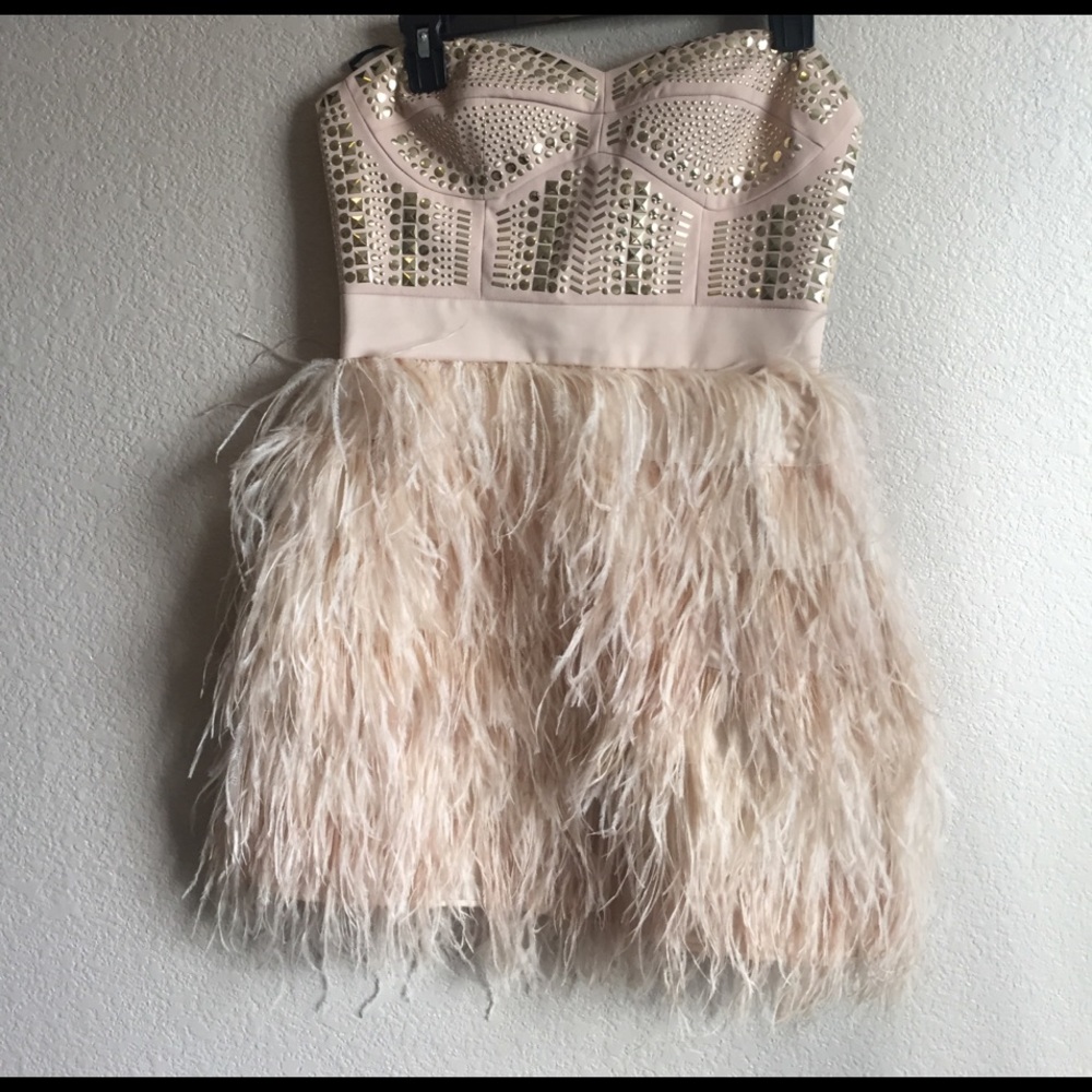 Bebe: Nude Dress