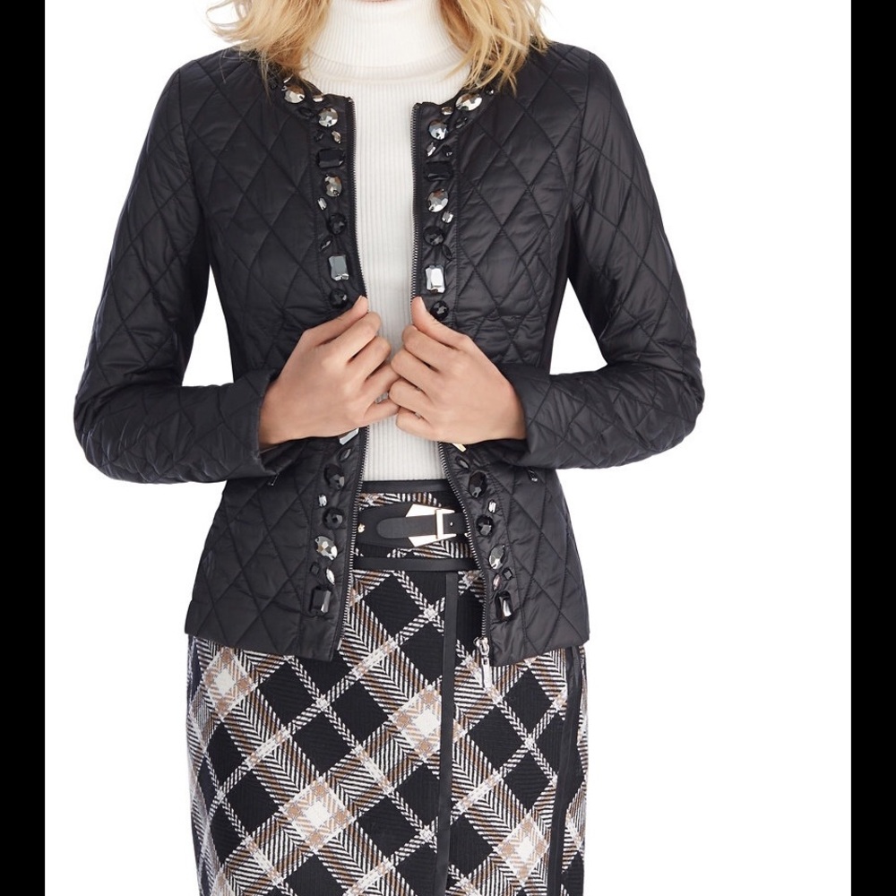 WHBM / Embellished Puffy Jacket