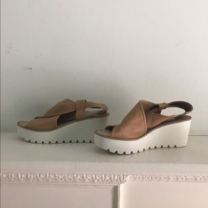 Anthropologie Wedges by Sandro Rosi