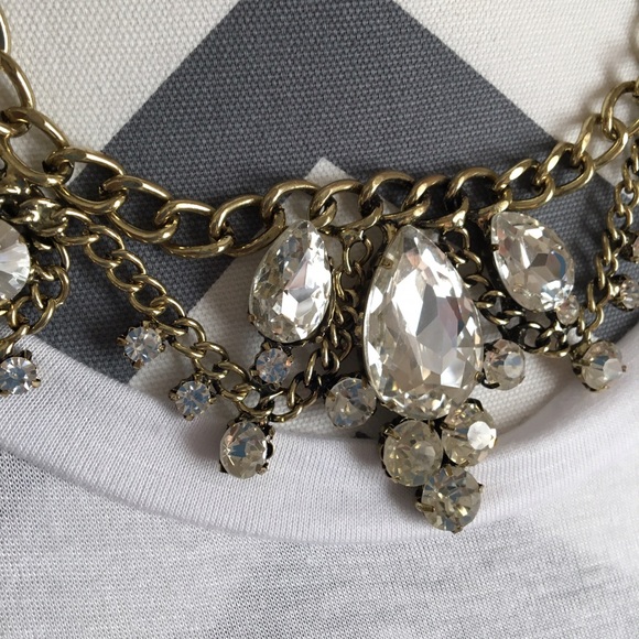 Chandelier Crystals Necklace - Picture 4 of 7