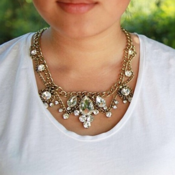 Chandelier Crystals Necklace - Picture 6 of 7