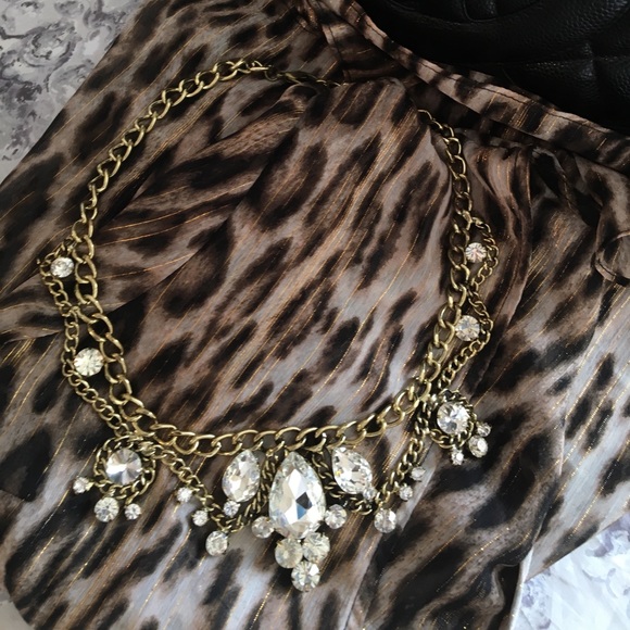 Chandelier Crystals Necklace - Picture 3 of 7