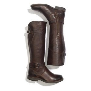 Frye Phillip Riding Boot, Dark Brown