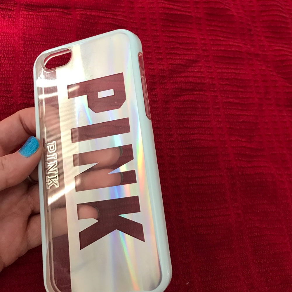 Holographic VS Pink case
