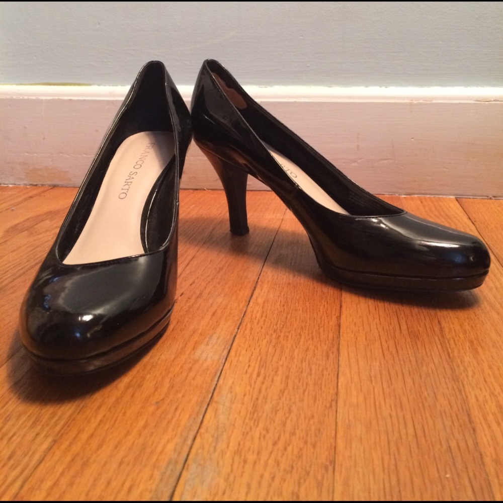 Franco Sarto black heels!