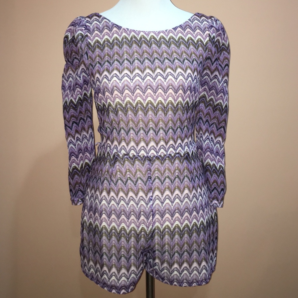 Purple Romper