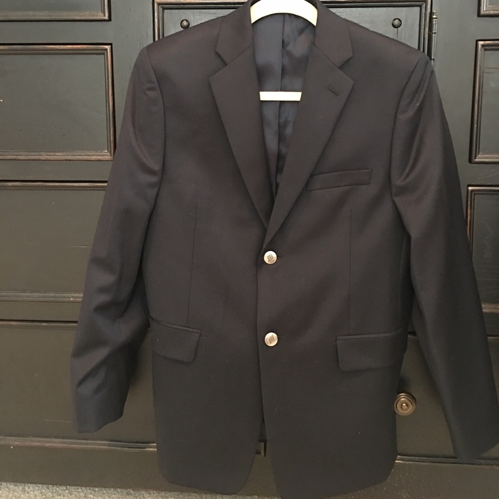 Joseph Abboud Boys' Navy Blazer