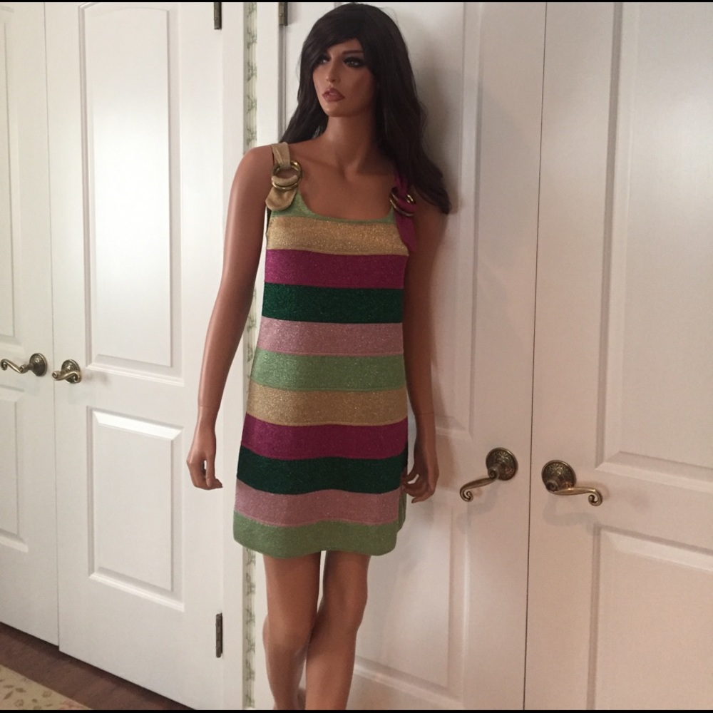 Missing metallic dress