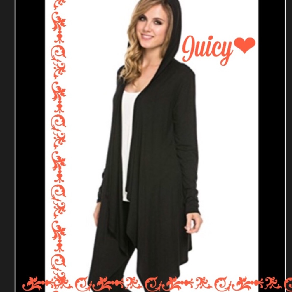 ❤️Juicy Couture hooded wrap