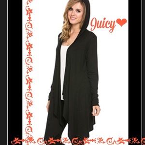 ❤️Juicy Couture hooded wrap