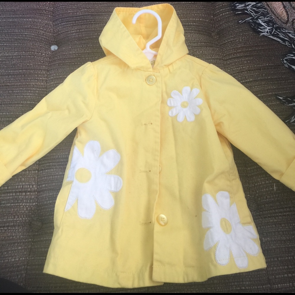 Yellow daisy jacket 12-24 months - Picture 1 of 3