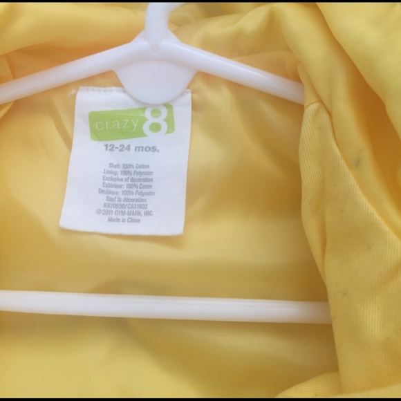 Yellow daisy jacket 12-24 months - Picture 3 of 3