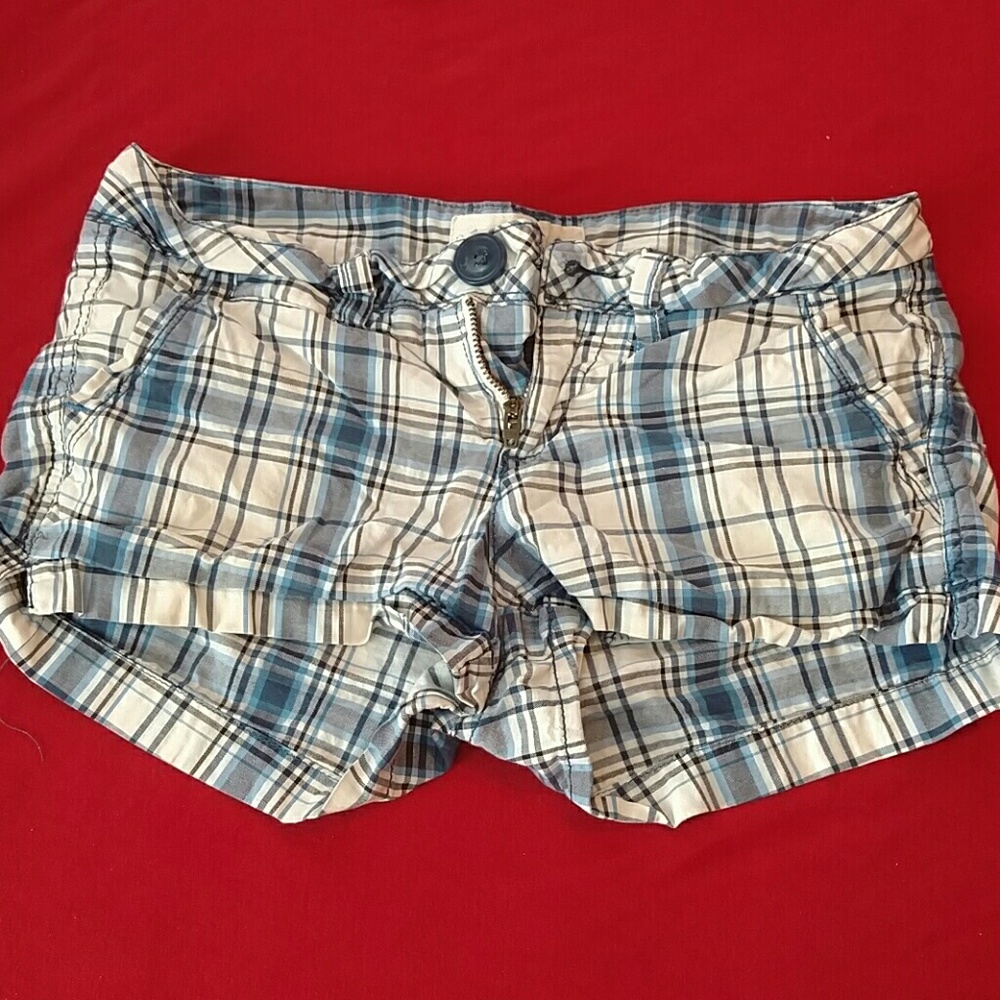 Plaid shorts