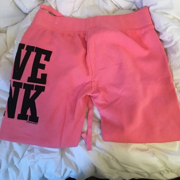 PINK VICTORIAS SECRET SWEATPANTS - Picture 4 of 4