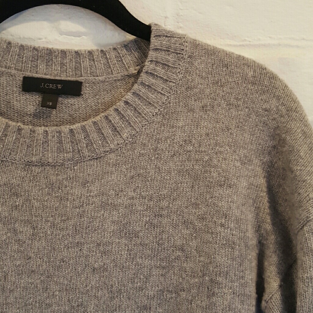 JCrew Grey Sweater