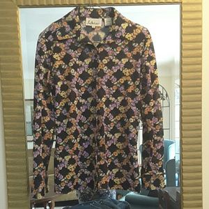 Vintage 1976 Lady Manhattan semisheer blouse 11/12