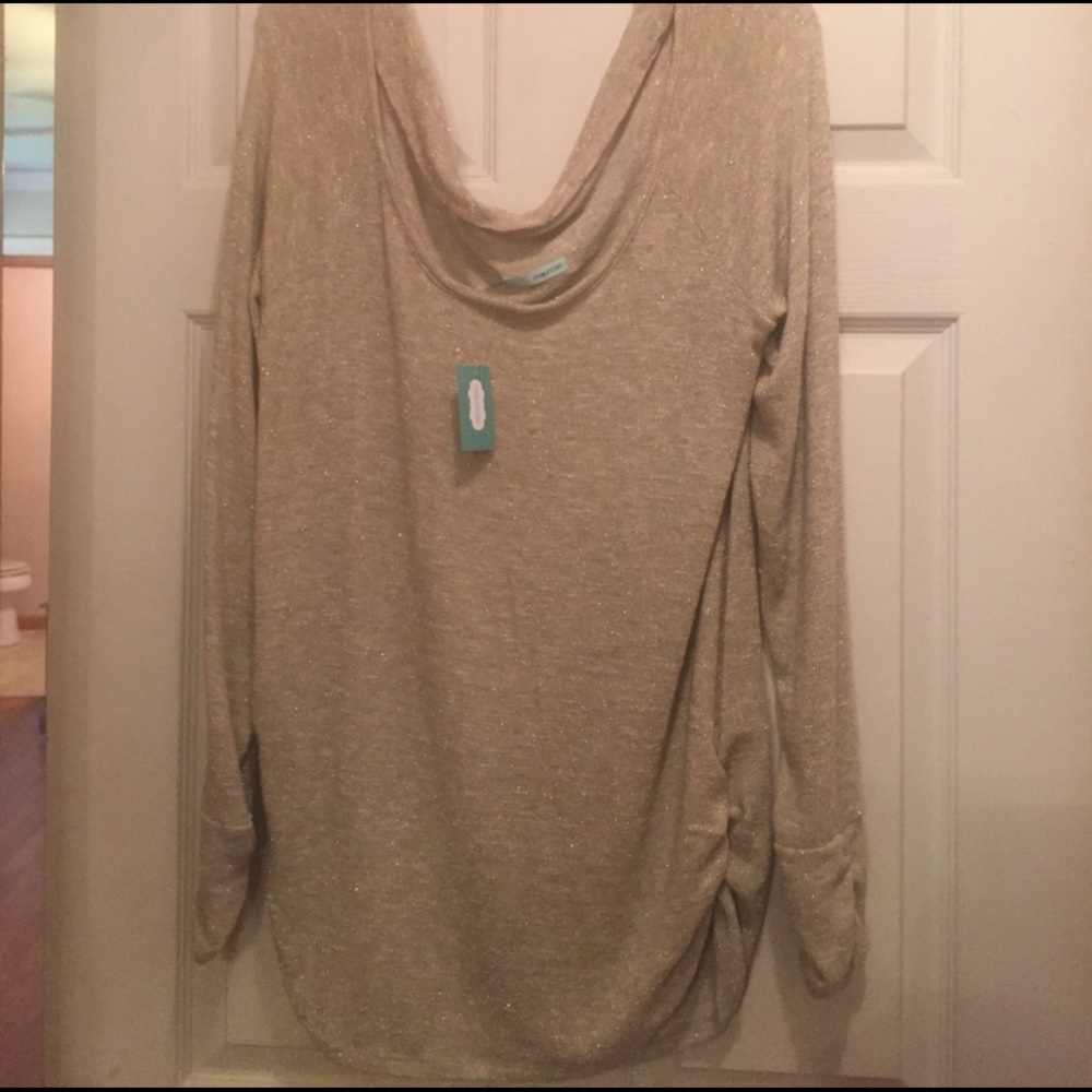 Brand new loose sparkly sweater