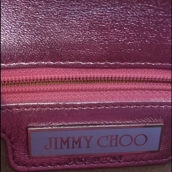Jimmy Chip pink metallic handbag - Picture 3 of 4
