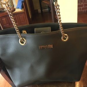 Kenneth Cole Tote with Chain Straps