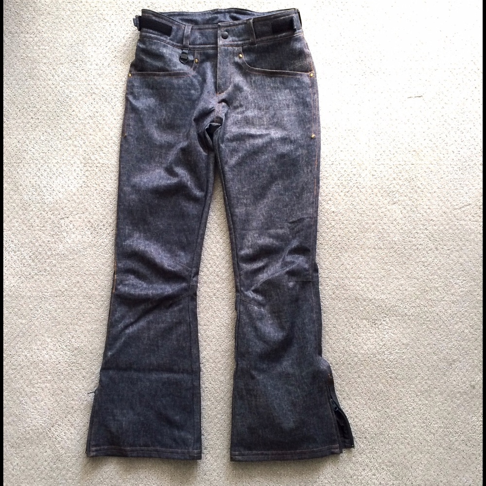 💥Insulated Waterproof Dark Denim W's Ski Pants.
