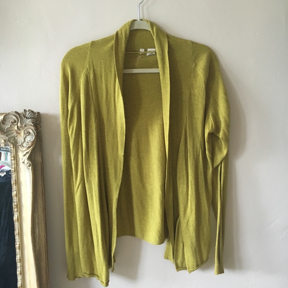 ANTHROPOLOGIE "moth open cardigan"