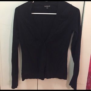 Black Cardigan, Size XS