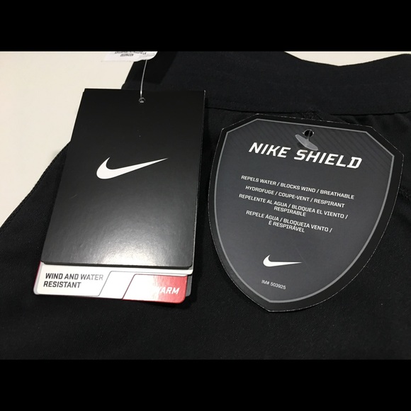 Women's Nike Shield Running Tights 693183 NWT - Picture 4 of 5